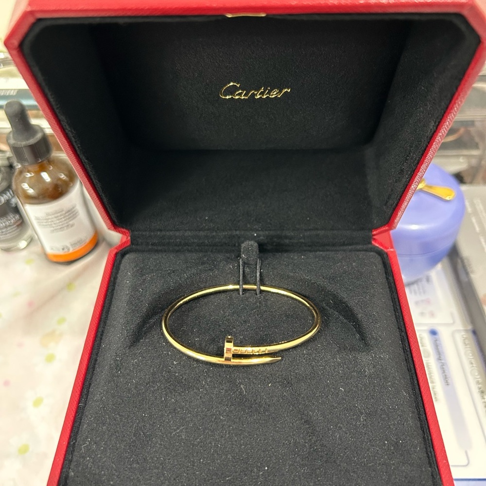 Cartier 18K Yellow Gold Juste un Clou Small Size 15